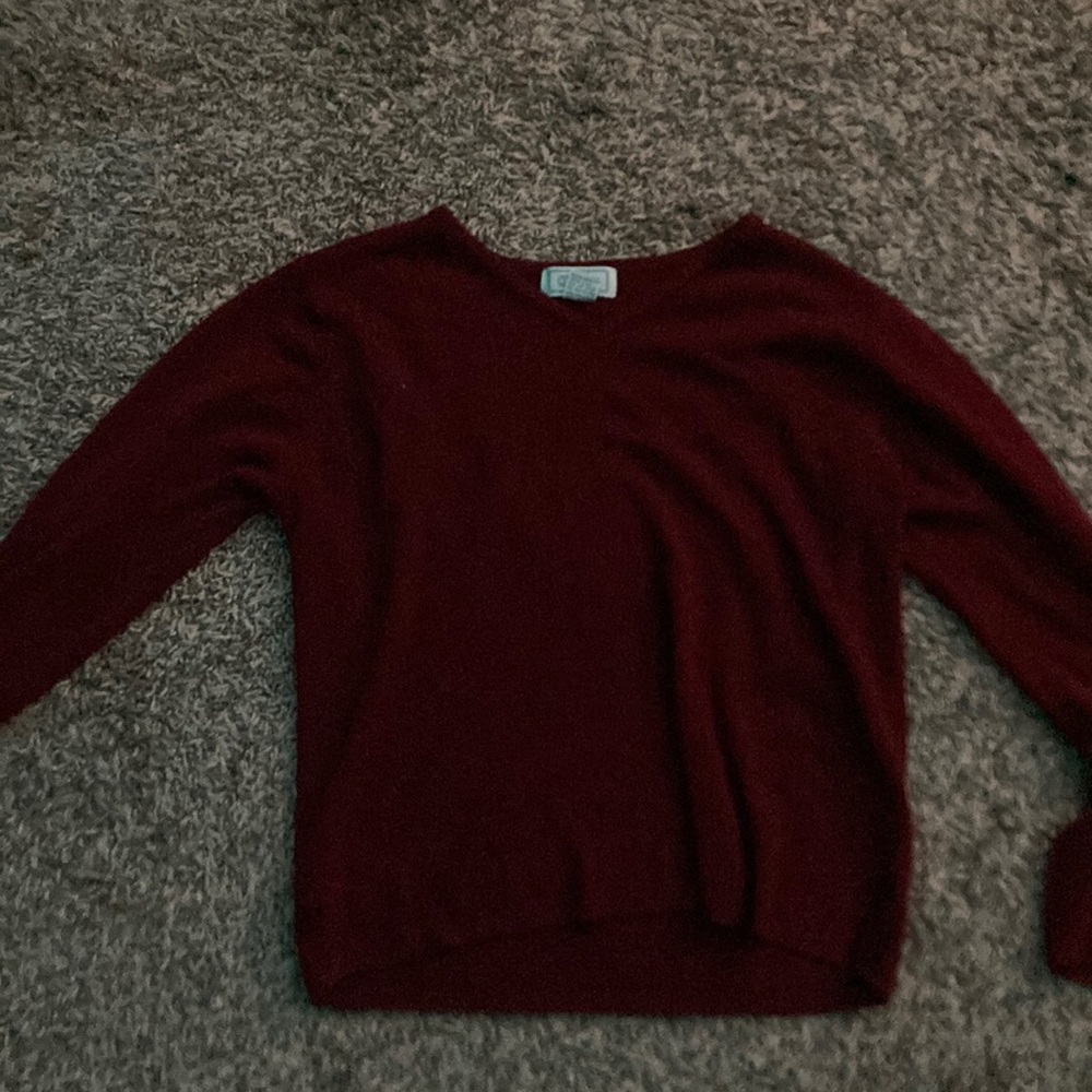 Soft Maroon sweater!
